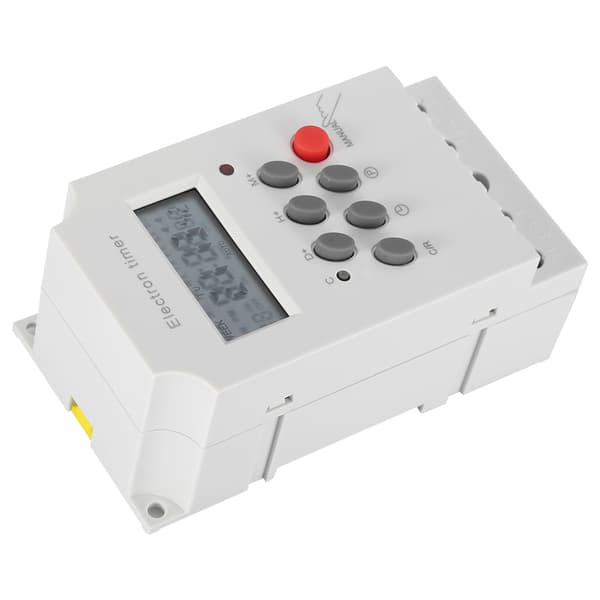 KG316T II 30A Digital Timer Switch Programmerbar Elektronisk Tidsstyring AC DC 12V