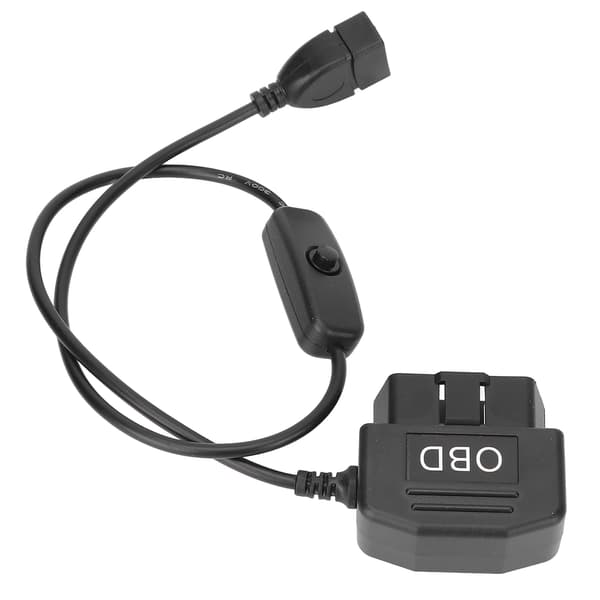 16-pin OBD2 hannplugg USB-strømladekabel 18,9 tommer universell adapter