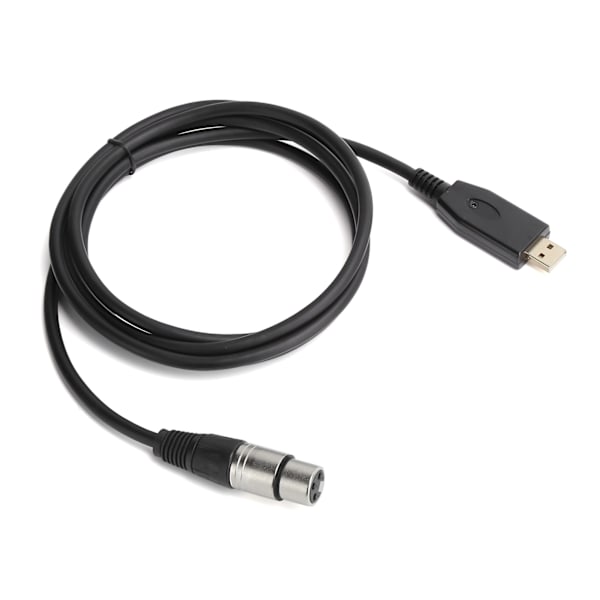 USB til XLR hun mikrofonkabel 2m computerstik ledningstilbehør
