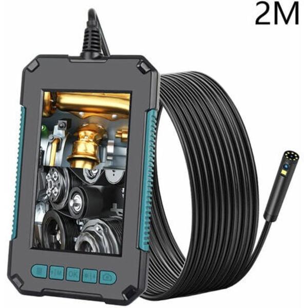4,3 tums IPS endoskop högupplöst skärm 1080P IP68 industriella hemboreskop med 9 LED-lins 2 megapixel förstoring