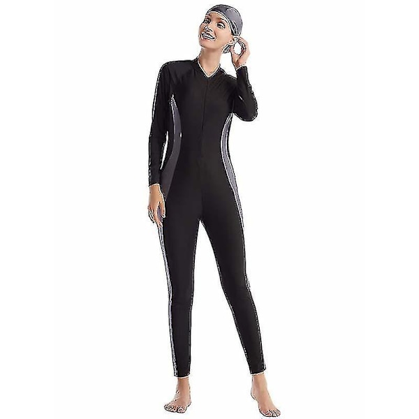 Dame Badetøy Full Cover Svømmestrand Burkini 3XL