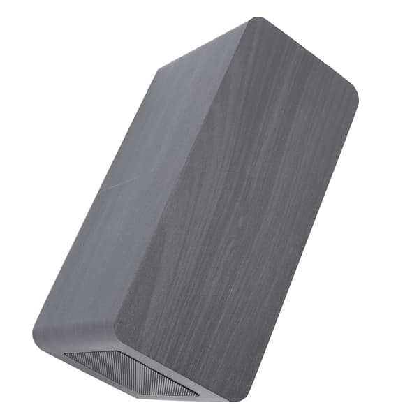 Monitoiminen puinen Bluetooth-kaiutin herätyskello 2000mAh Mini langaton stereo musta puu vihreä valo