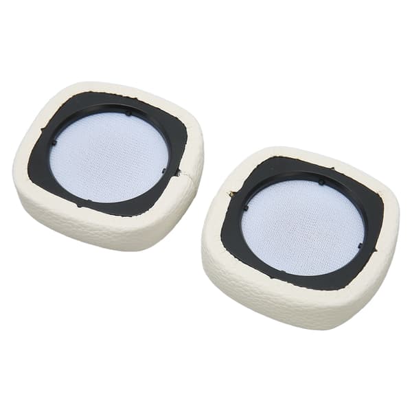 MAJOR III Hodetelefoner Erstatningsøreputer Memory Foam Protein Leather Hvit
