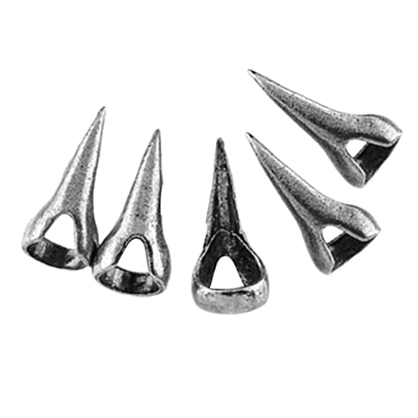 Knuckle Ring Retro Smycken Present Legering Finger Claw Knuckle Ring Set för vardagen Silver