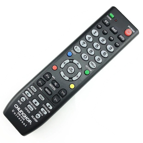 rm-80e 7 In1 Smart Universal fjärrkontroll Multifunktionskontroll för TV Aux Hom Dvd Sat