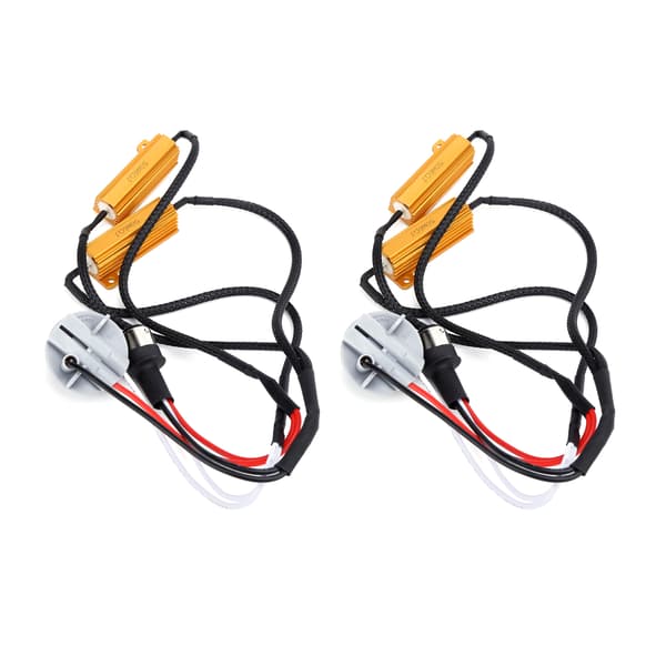 2 STK 1157 LED Dekoder 50W Lastmotstand Flash Feilfri Avlyser Bil Frontlykt Tåkelys DRL