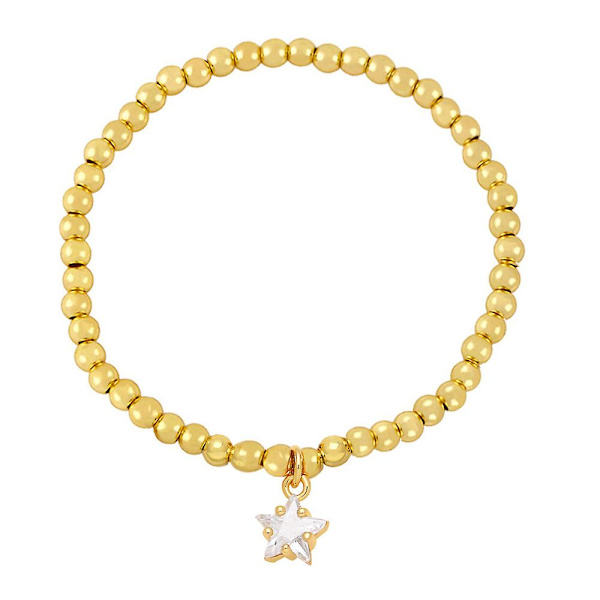 Armband Vintage Zircon Star Fashion Smycken Ac8494 Black