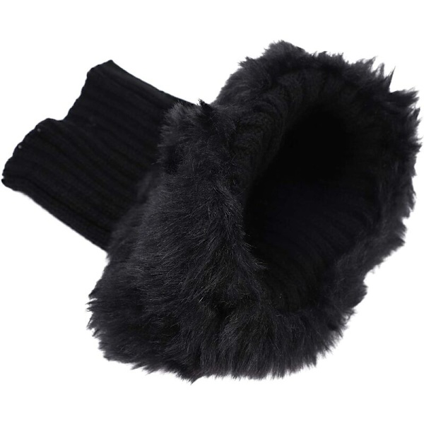 Vinter Korta damasker Leggings Varma Legging Knähöga strumpor