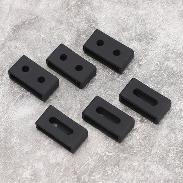 6 stk. urremsholder sikkerhedsholder passer til BA110 sort 20 mm