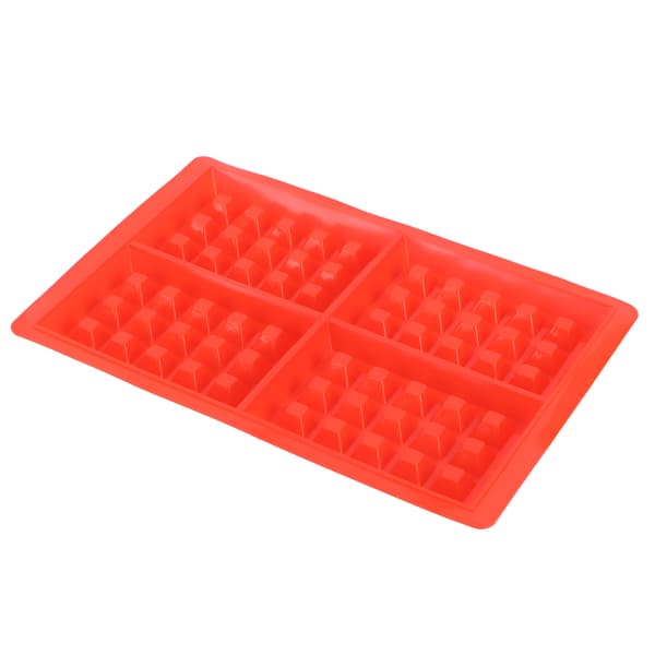 Gjenbrukbar silikon vaffelform DIY bakeutstyr for muffins og kaker
