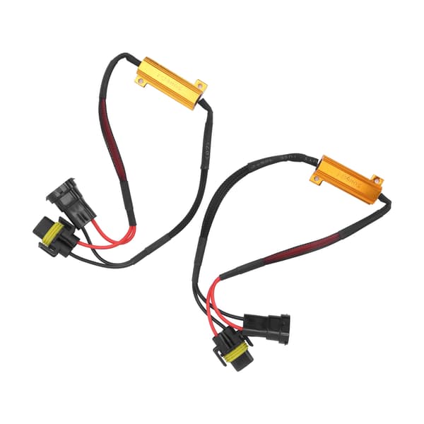 2 stk. H11 LED Tåkelys Dekoder 50W 12V Lastmotstand Anti-flimmer Canceller