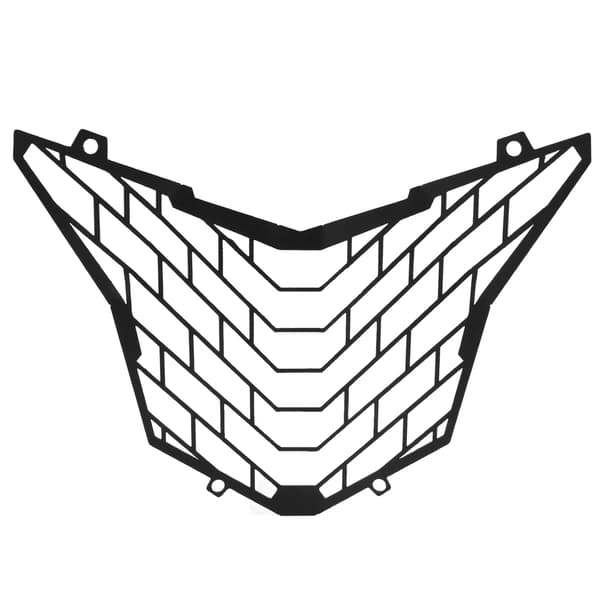 CB500X 2016 2017 Motorcykel Strålkastargaller Svart Meshskydd