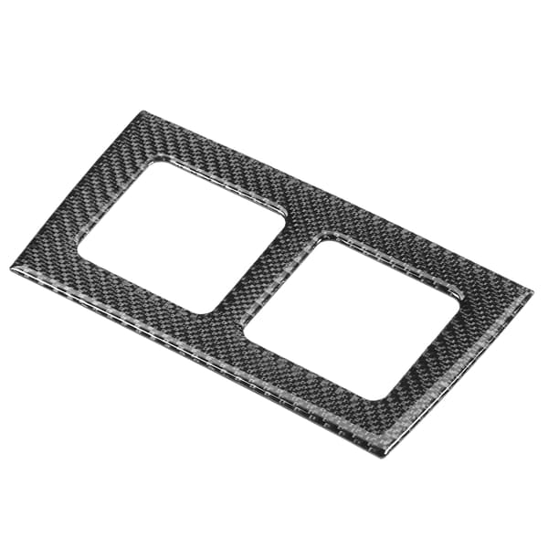 Kolfiber Bakre Luftventil Kåpa Trim för Dodge Challenger 2008-2014 LHD