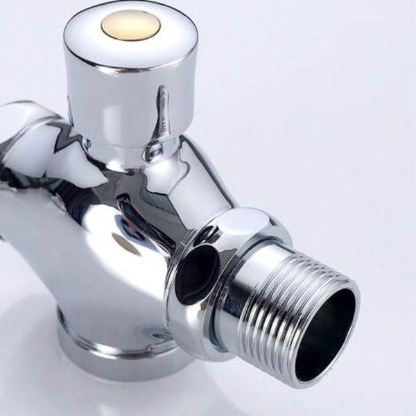 WC spyleventil - Med vannspareknapp - Enkel montering - Kobber