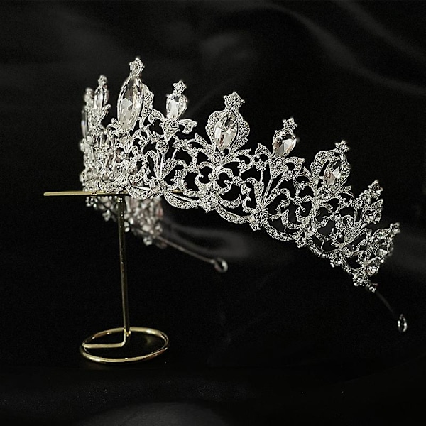 Jeweled Crowns Beautiful Headpiece Wedding Crown Wedding Tiaras Hårtilbehør For Prom bursdag