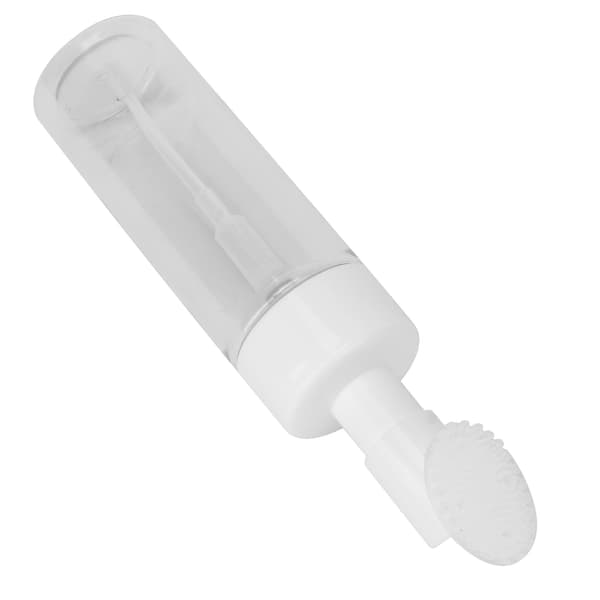 Silikonskum Mousseflaska 100ML Påfyllningsbar Ansiktsrengöring Transparent