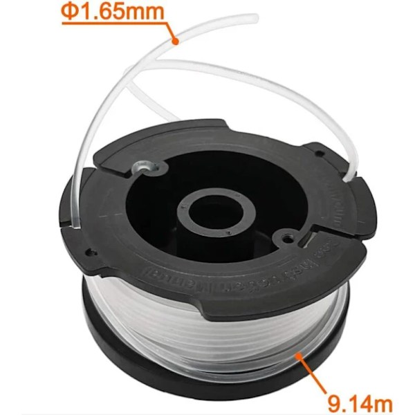 6+1+1 set gräsklippningsrep AF-100-3ZP spole nylon gräsrep gräsklippare gräshuvud,