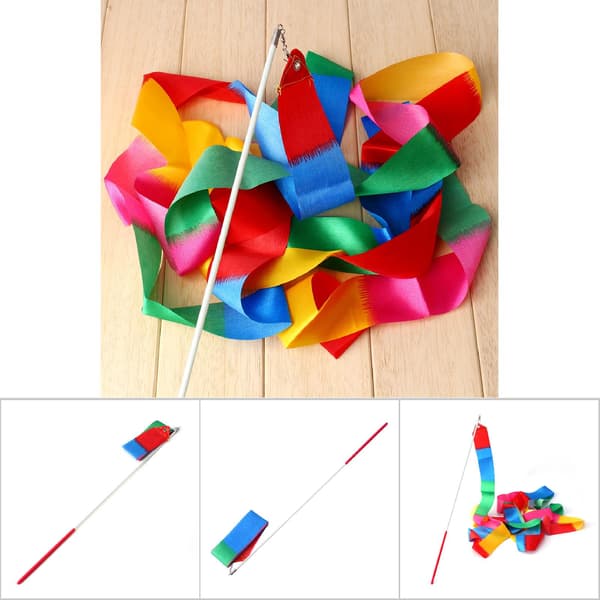 4m Polyester Gymnastik Balett Rytmisk Dansband