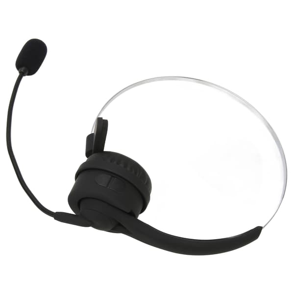 Bluetooth Monaural Støyreduserende Forretningsheadset med Mikrofon Justerbar Volum Ladestasjon