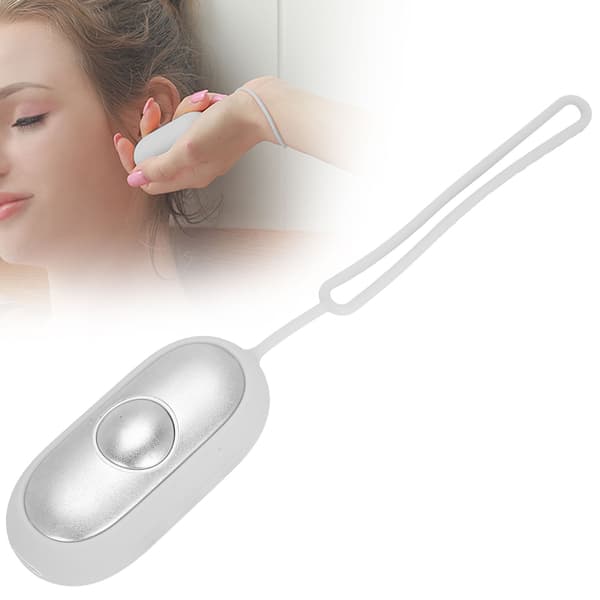 USB Opladning Microcurrent Søvnhjælp Enhed Angstlindring Stresslindring Søvn Instrument Sølv