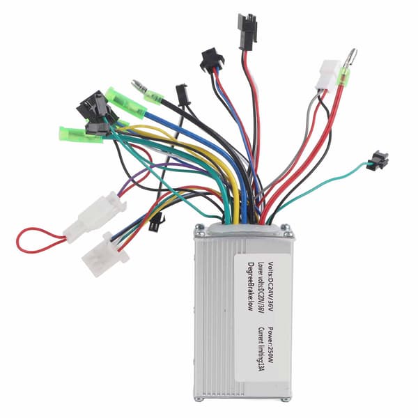 24V 36V 250W Børsteløs Motor Hastighetskontroller Elektrisk Scooter E-sykkel