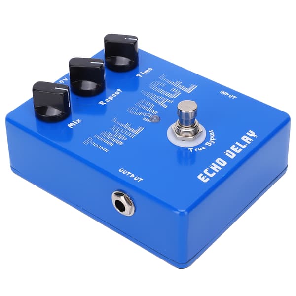 Echo Delay Guitar Effekt Pedal 9V 30mA Musikinstrument Tilbehør