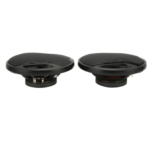2st 400W 6 Tum Koaxial Bilhögtalare Diskant Bas Stereo Fordonsmodifiering