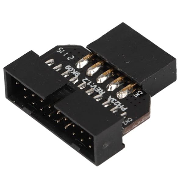 USB 2.0 9 Pin til USB 3.0 19 Pin Frontpanel Han Adapter Bundkort Splitter