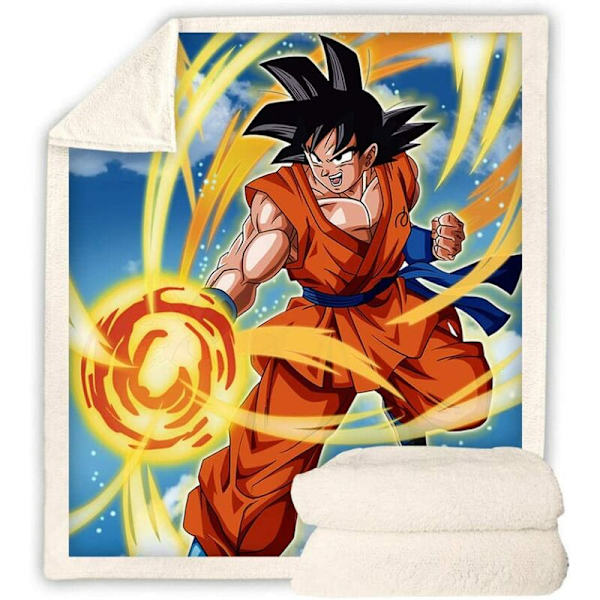 Tepper og pledd Anime ​Hvordan trene ditt drageteppe Barn Voksen Teppeteppe Mykt sengeteppe（130*150CM），