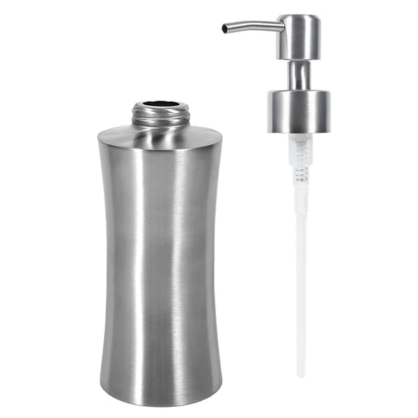 Rustfritt stål 250 ml dusjpumpe lotiondispenser