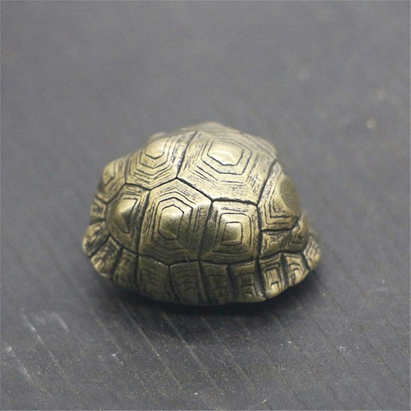 5 kpl Hieno Symbol Bell Riipus Käsintehty kupari Vintage Style Kilpikonnankuori Kellokyltti Kotiin