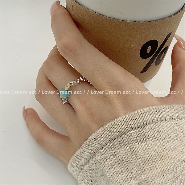 Ring Metallic Element Färgglada tjejer&#39; Modesmycken Ac1859