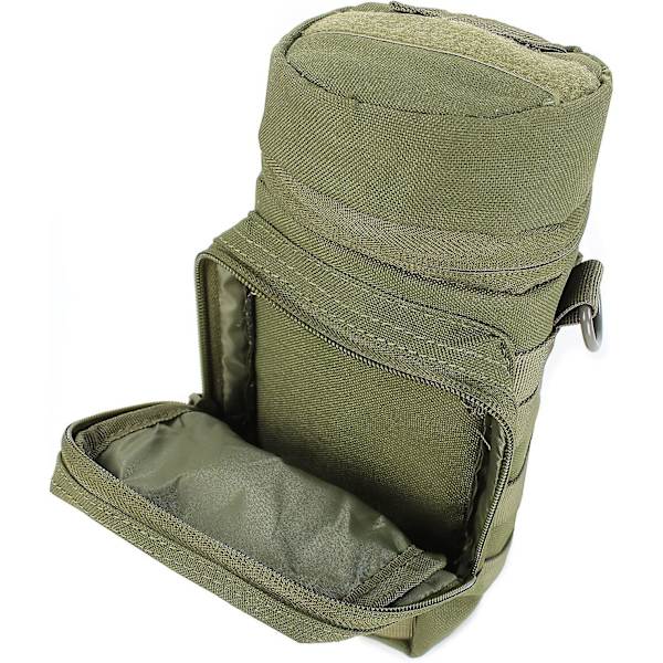 H2o Pehmustettu vesipullo Molle Utility Cool Pocket juomapussi Musta