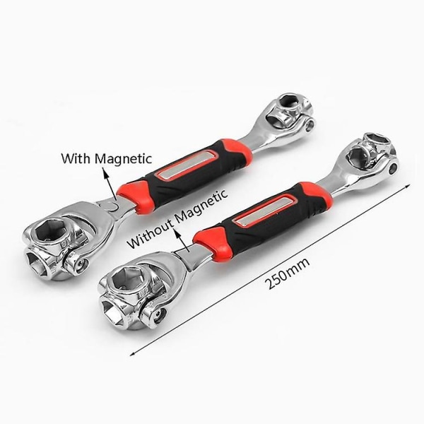 Multifunktionell universal hylsnyckel-8-19 mm 52 i 1