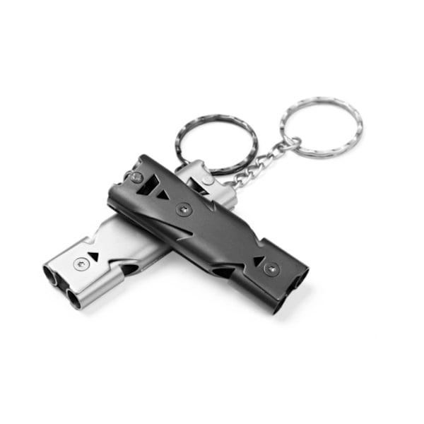 Wilderness Helper High Frequency Whistle Hopea + Musta 2kpl