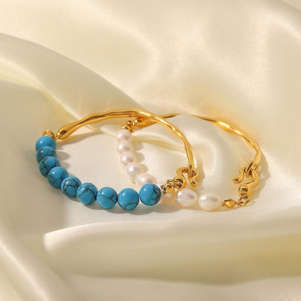 Armband Pearl Daily Outfit Metallic Element B1437 JDB201431-WT