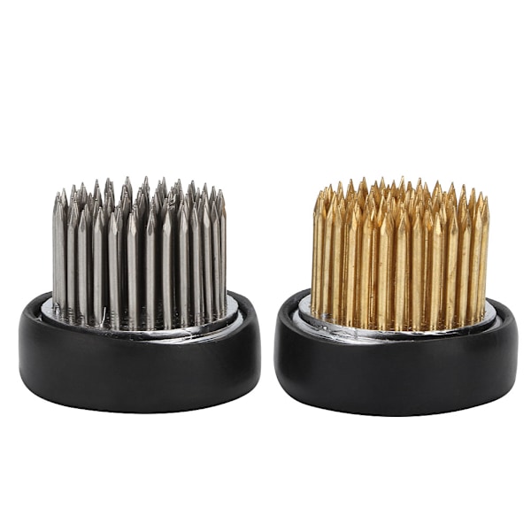 2-pack Rund Kenzan med Koppar- och Rostfria Stålnålar för Blomsterarrangemangstillbehör