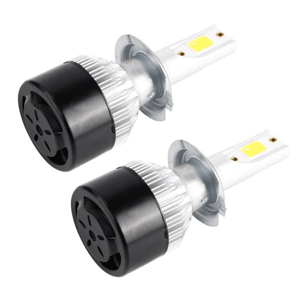 2 stk. Super Sterke 55W 6000K H7 LED-frontlyspærer Auto Bil Mini Frontlyktsett