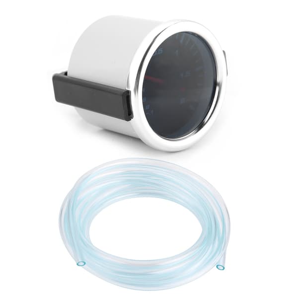 2 tommer 50 mm Universal Bil Rød LED Turbo Boost Trykkmåler Bar Pointer 12V