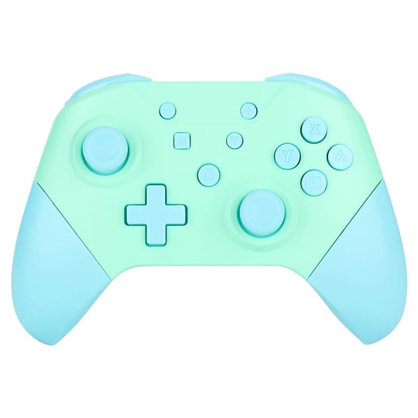 Trådlös Bluetooth-spelkontroll NFC 3D-joysticks för Nintendo Switch Pro Smaragdgrön