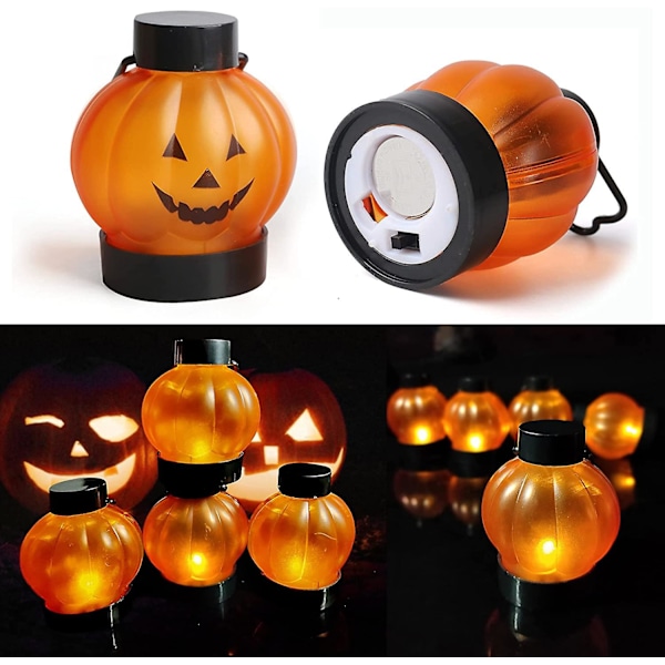 Jack-o'-lantern dekoration 6st