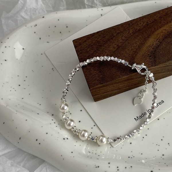 Ring Pearl S925 Sølv modesmykker Ac5469 Bracelet