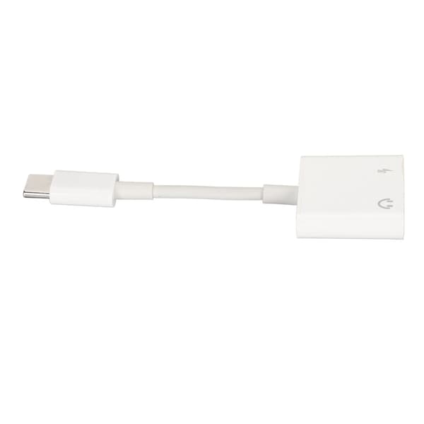 USB Type C til 3,5 mm lydadapter med 60W hurtiglading HiFi 7.1 surroundlyd