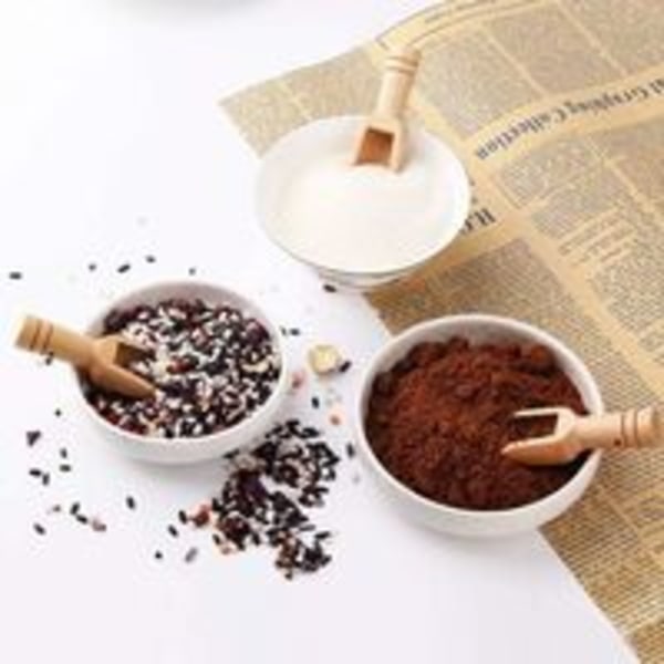Mini puinen lusikka, 12 kpl 7,5 cm pieni suolalusikka, kylpypuulusikka, minipuinen kauha, lusikka Spice S