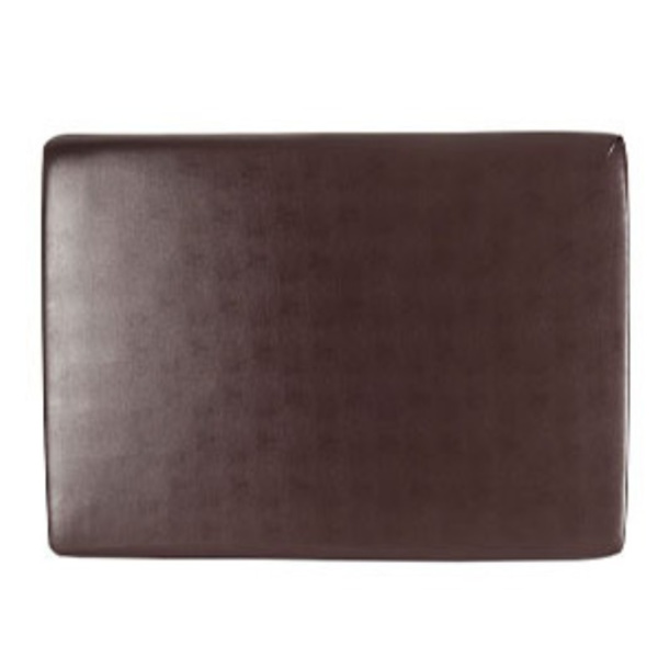 Kuddfodral i PU-läder Elastisk cover Enkelt Universal Vattentätt Cover All-inclusive Cover (PU Deep Coffee Tre platser),