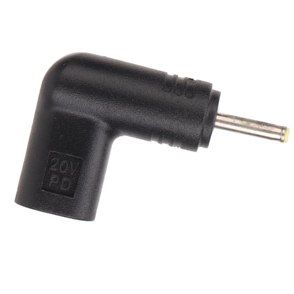 USB-C hunn til DC-adapter 2,5x0,7 mm 18,5V til 20V 100W PD hurtiglading E Mark-brikke