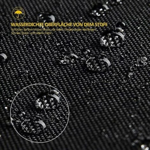 Cantilever parasolltrekk, anti-UV/vindtett/vanntett 420D Oxford-stoffbeskyttelsesdeksel for offset stangparaply (280