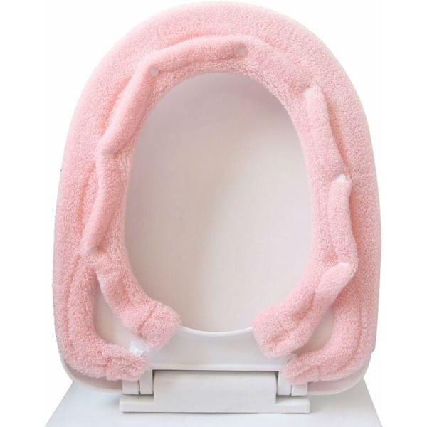 Pink button wc-istuin wc-istuin wc-istuin universal erittäin joustava wc-istuin irrotettava ja pestävä,