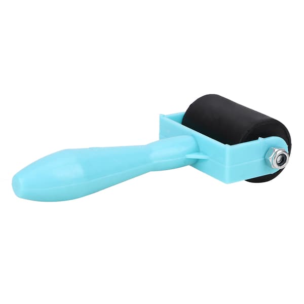 Plasthåndtak Printmaking Brayer Roller (blå, 3,5 cm)