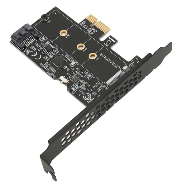 PCIE til SATA 6Gbps M2 NGFF Adapterkort for Windows XP 7 8 10 11 Linux